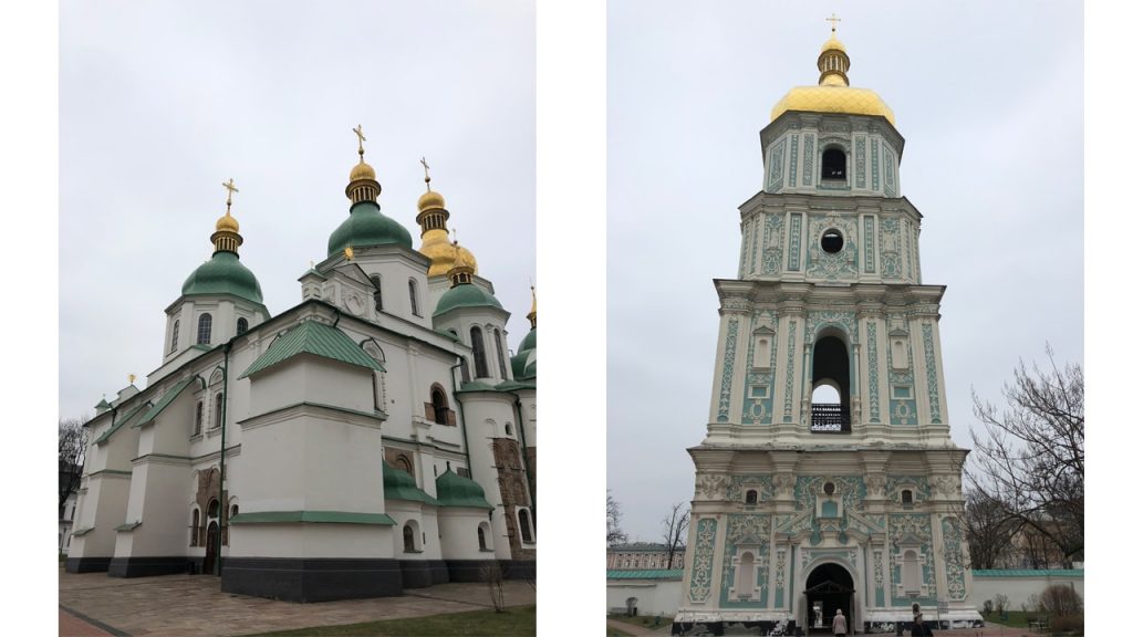 De Sint-Sofiakathedraal in Kiev